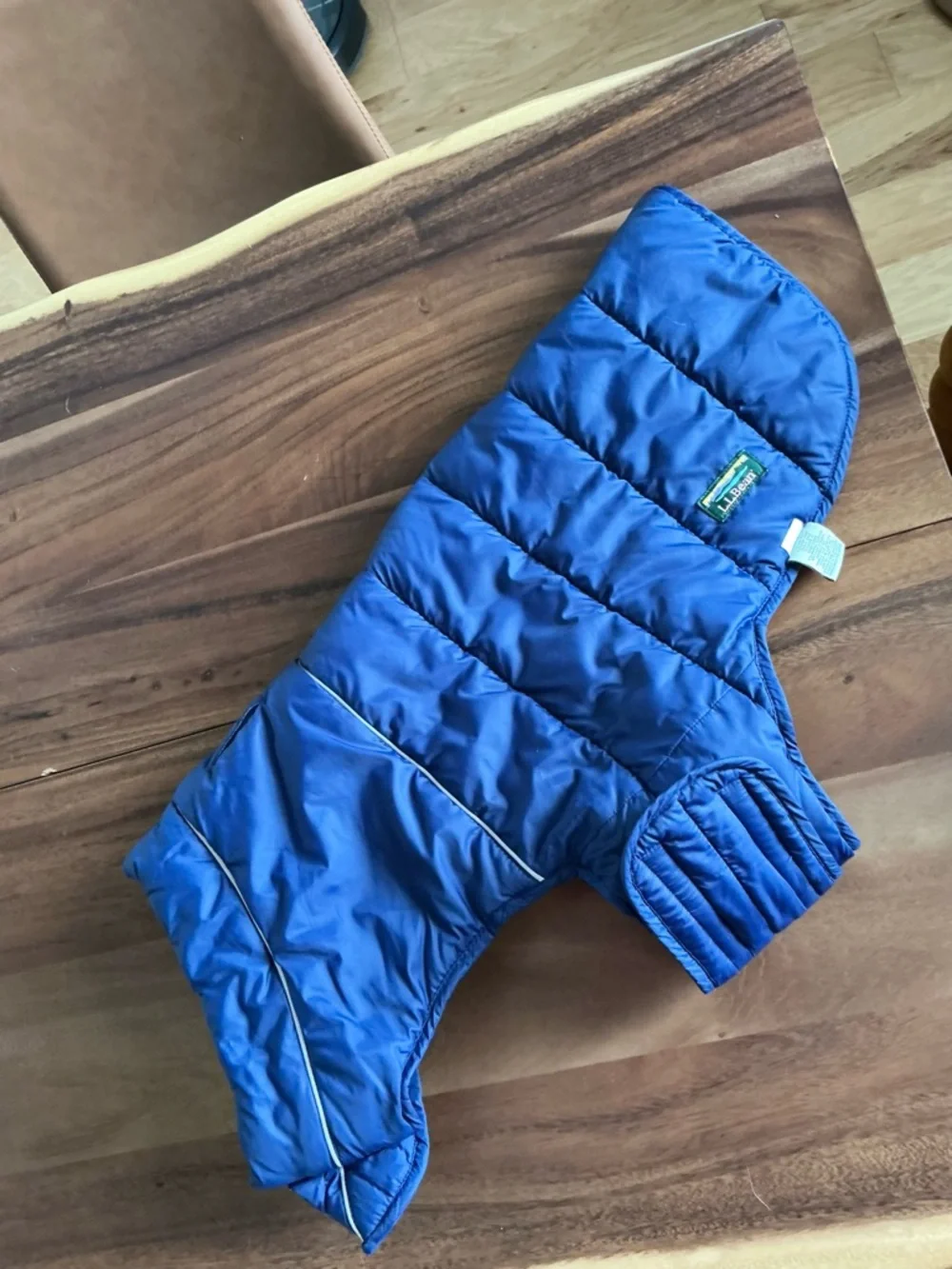 L.L. Bean Quilted Mountain Classic Reversible Dog Parka XL